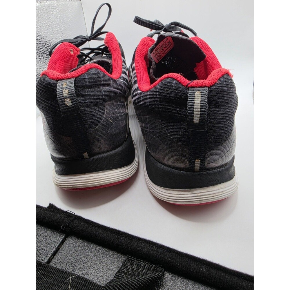 Reebok Sublite Duo Speed M48988 Men's 7.5 Black Red Running Shoes As Is - Picture 3 of 8